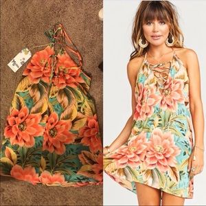 SHOW ME YOUR MUMU MINI DRESS ~JOHNNY AND THE BAND
